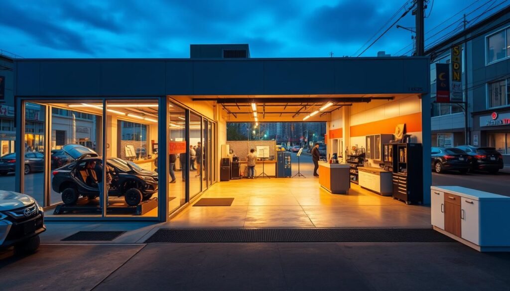 auto garage nearby